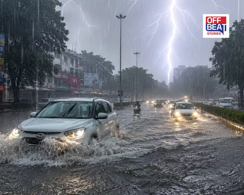 વરસાદી માહોલ