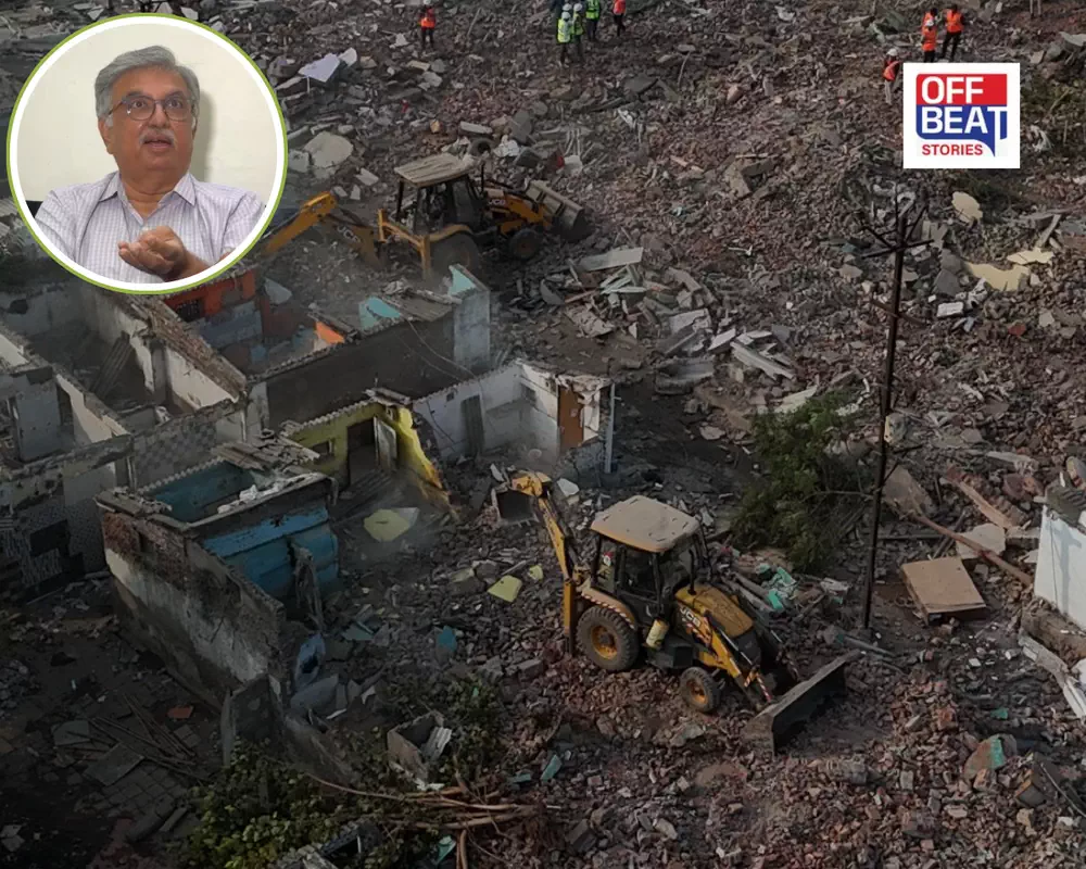 રાજકોટનાં જંગલેશ્વરમાં તોડાયા હતાં મકાનો