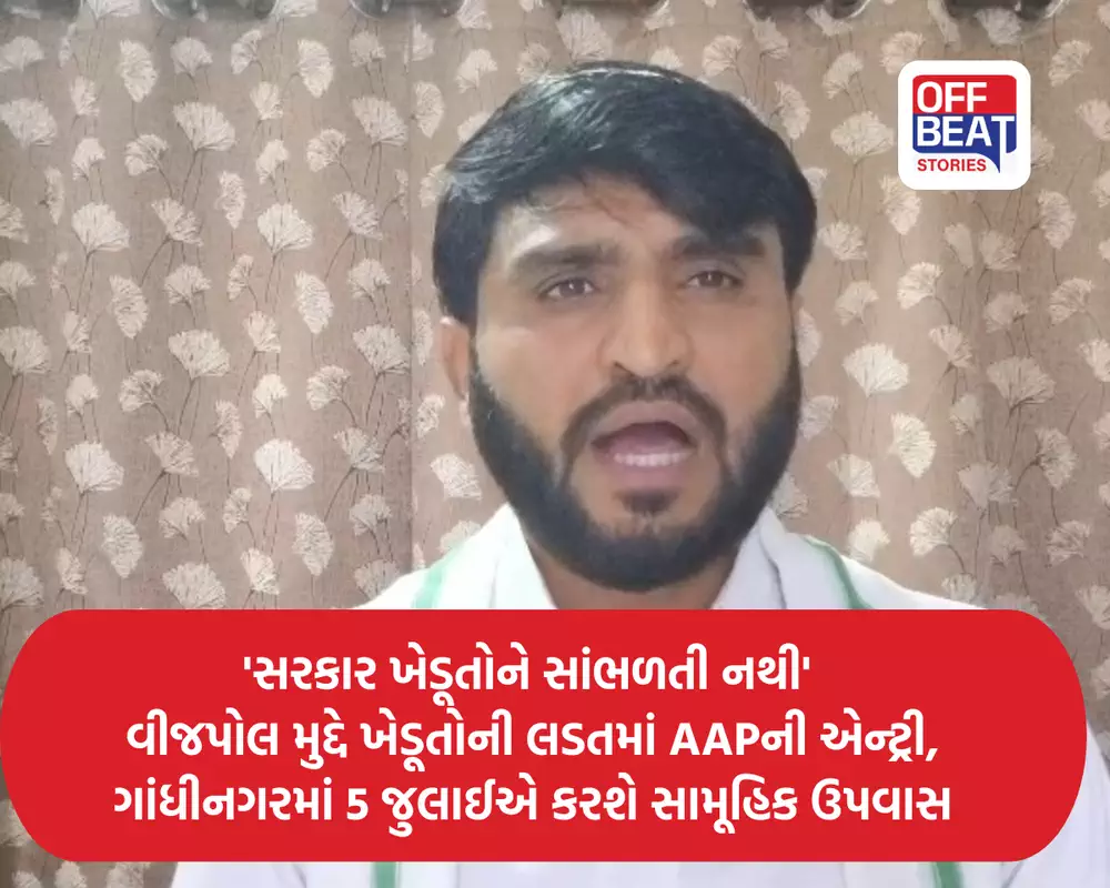 'સરકાર ખેડૂતોને સાંભળતી નથી'
