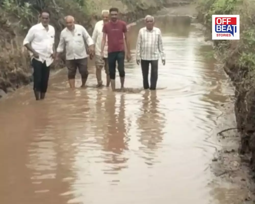 ખેતર સુધીનો રસ્તો જ બંધ!