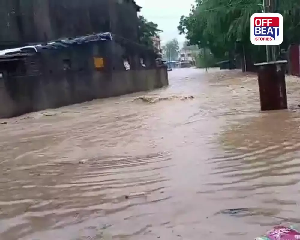 ભરૂચના વાલિયામાં ધોધમાર વરસાદથી ઘરોમાં ઘૂસ્યા પાણી