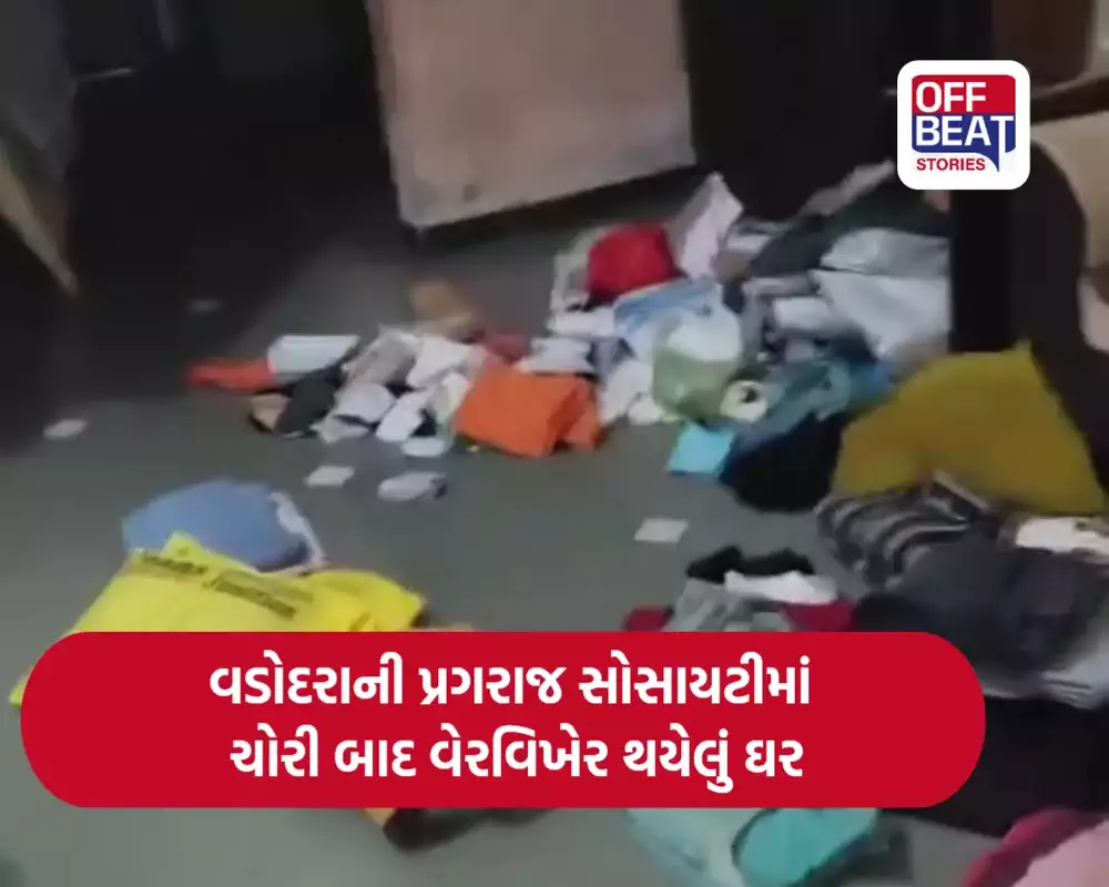 વડોદરામાં પરિવાર ગામડે ગયો અને તસ્કરો ઘરમાં ઘૂસ્યા