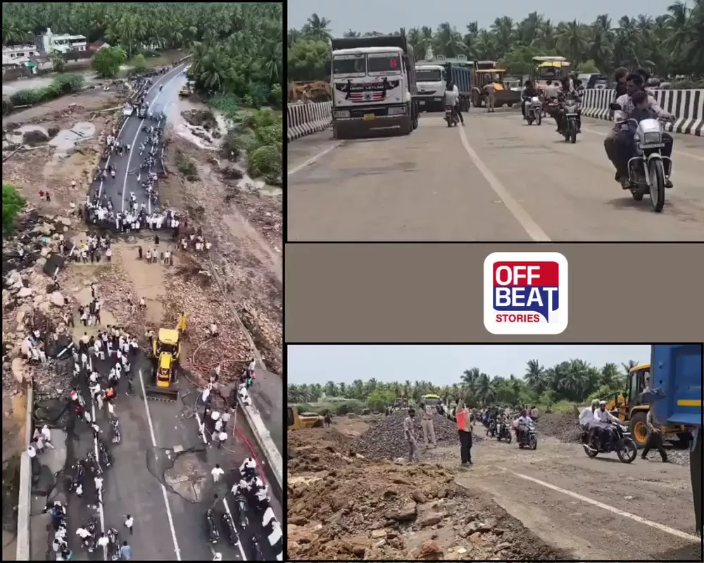 વરસાદથી બંધ થયેલો દ્વારકા-સોમનાથ હાઇવે ફરી શરૂ