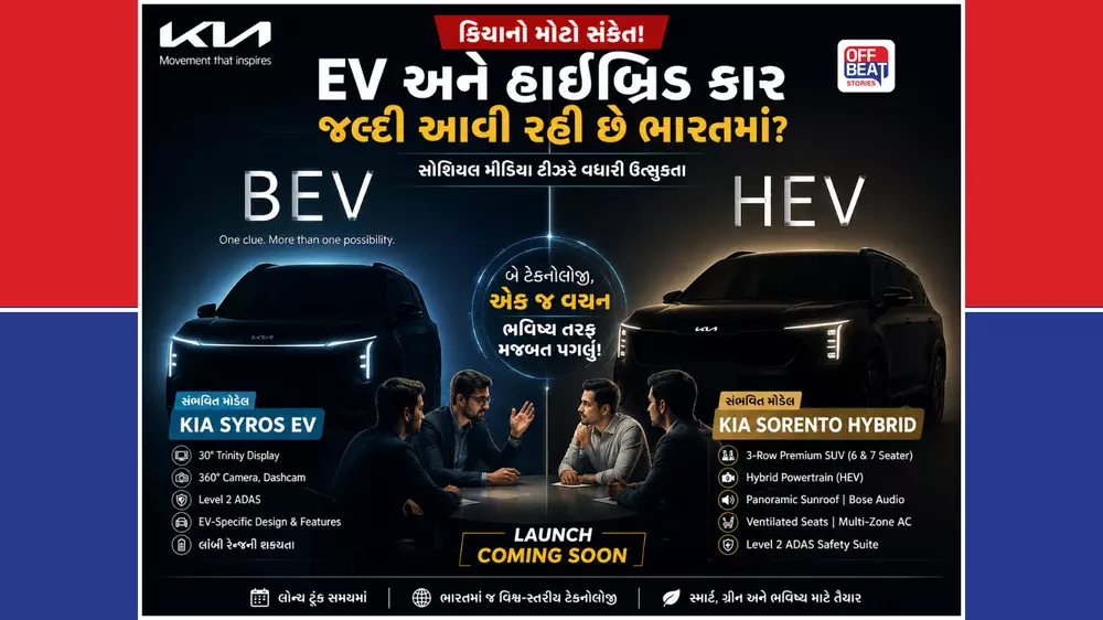 Kia ભારતમાં લોન્ચ કરશે નવી ઇલેક્ટ્રિક અને હાઇબ્રિડ કાર?