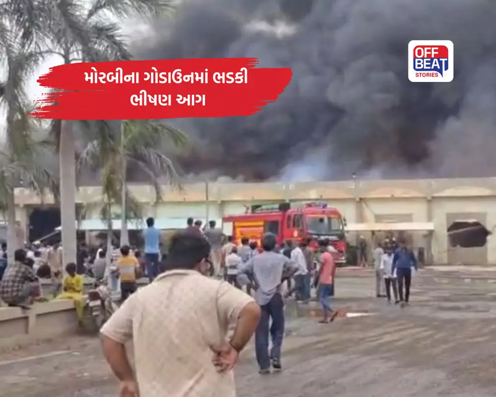 મોરબીની રફાળેશ્વર GIDCમાં લાગી વિકરાળ આગ