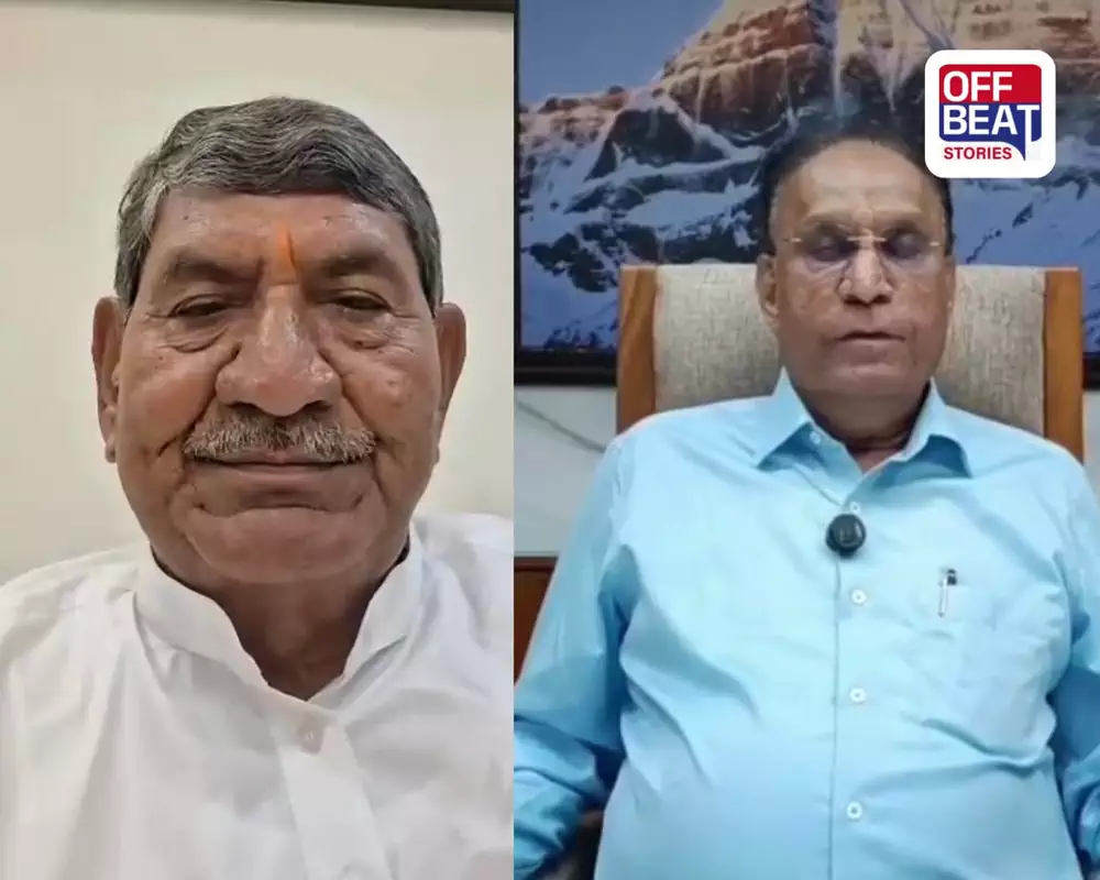 નાફેડના ડાયરેક્ટર મોહન કુંડારિયા અને ચેરમેન જેઠાભાઈ ભરવાડ