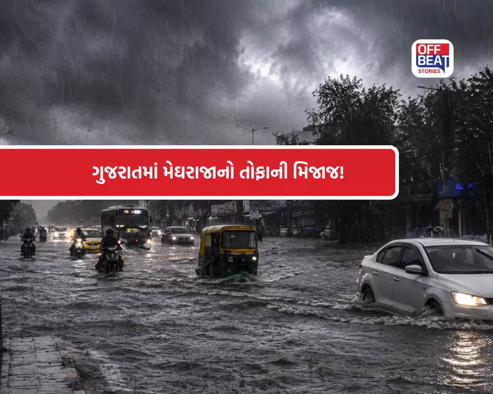 ગુજરાતમાં મેઘરાજાનો તાંડવ!