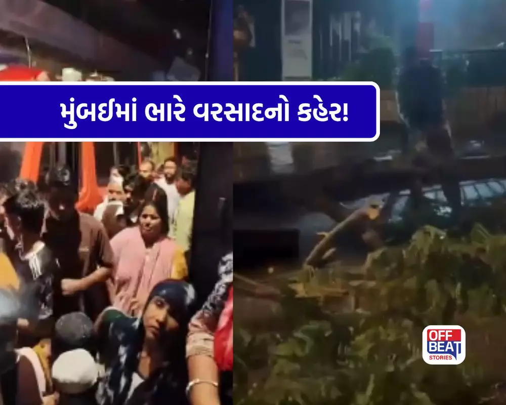 મુંબઈમાં વરસાદ બન્યો જીવલેણ!