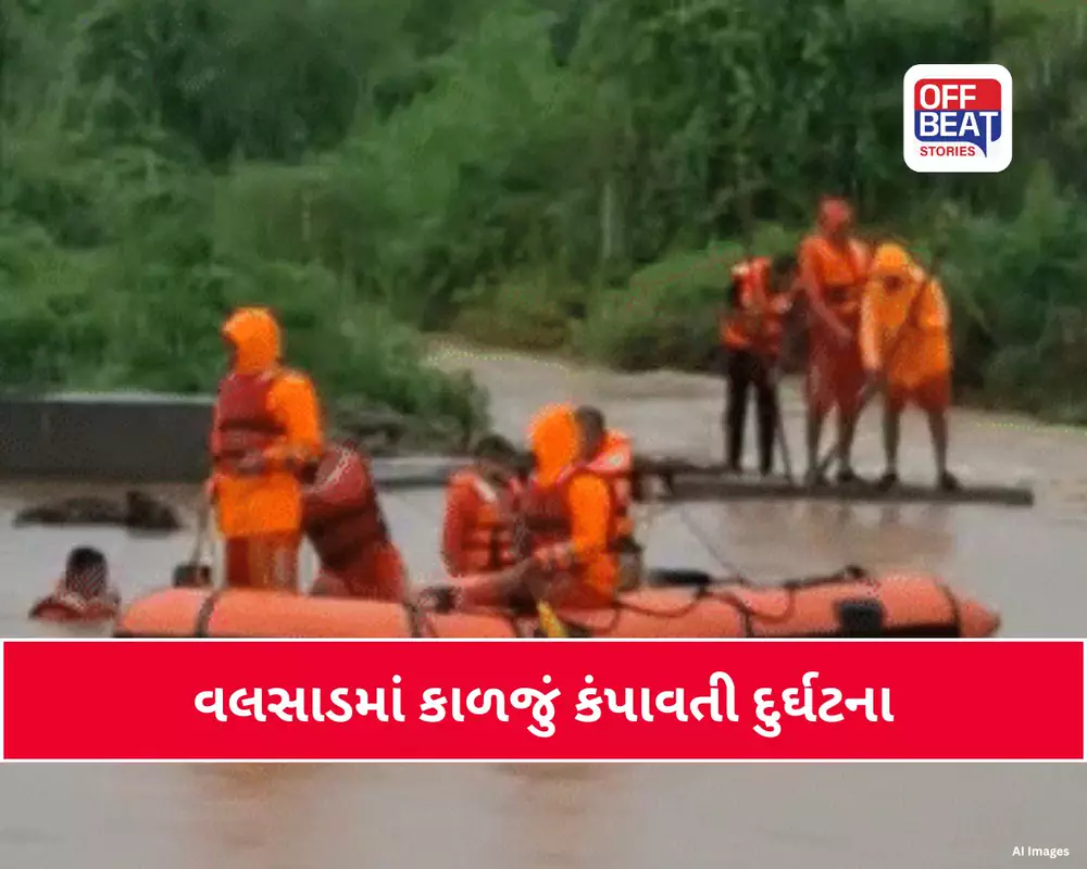 વલસાડમાં કાળજું કંપાવતી દુર્ઘટના