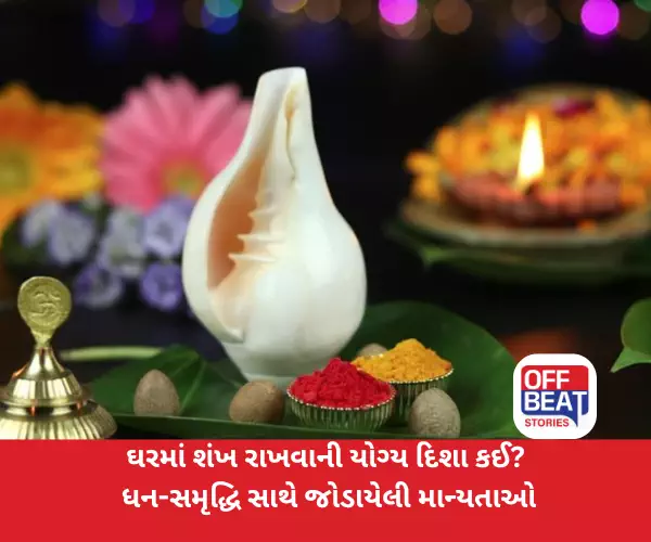 ઘરમાં શંખ રાખવાની યોગ્ય દિશા કઈ?