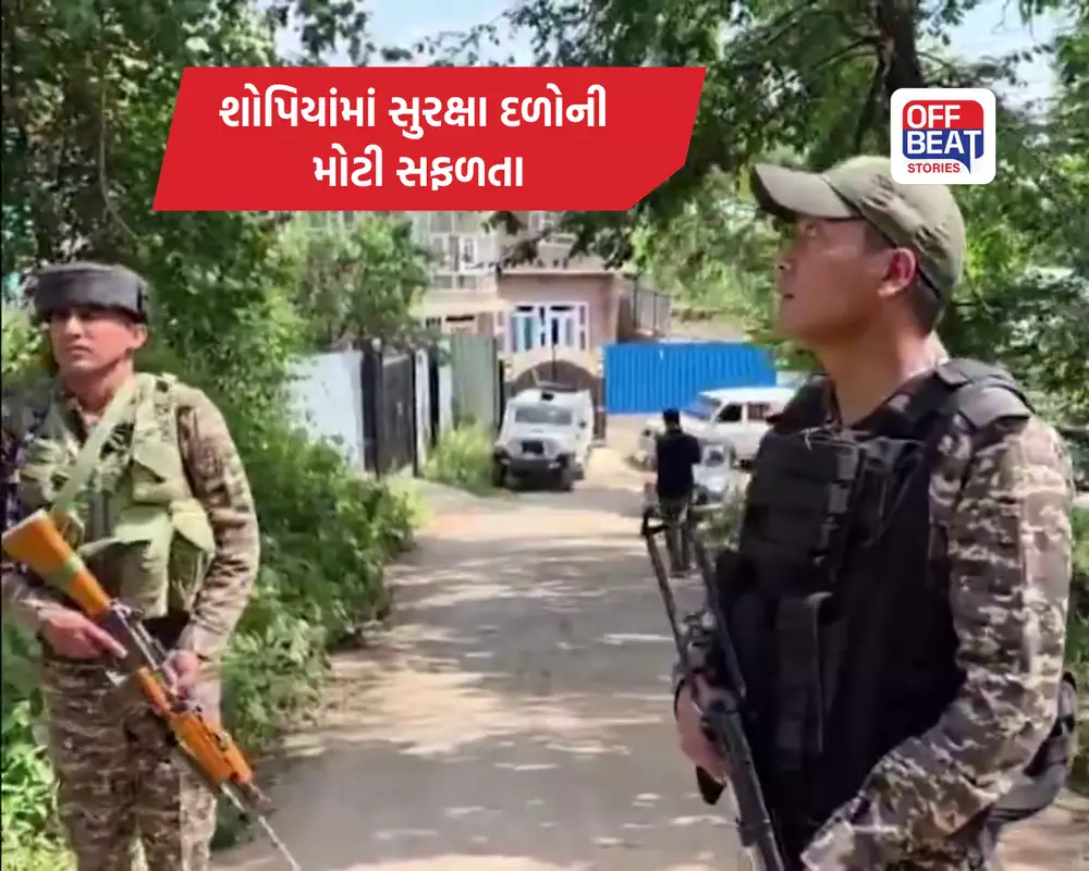 શોપિયાંમાં સુરક્ષા દળોની મોટી સફળતા