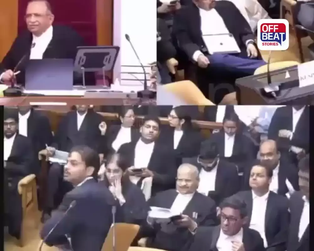 ન્યાયના રક્ષકની લજવનારી ઘટના; "યે દે દેના... CJI કો"