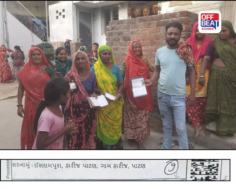 પાટણ: હારીજના ઝાપટપુરાને 'ઇસ્લામપુરા' લખાતા વિવાદ