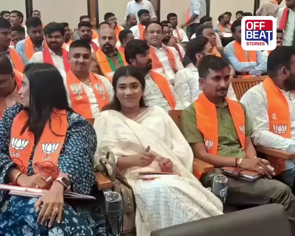 ગાંધીનગર : 'કમલમ' ખાતે ભાજપ યુવા મોરચાની કારોબારી બેઠક યોજાઇ