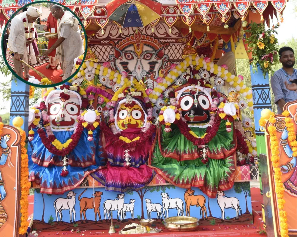 રથયાત્રા અને CMની છબી