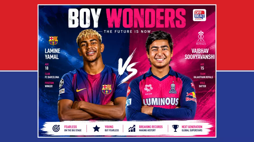 મેસ્સીનો વારસદાર Vs સચિનનો વારસદાર!