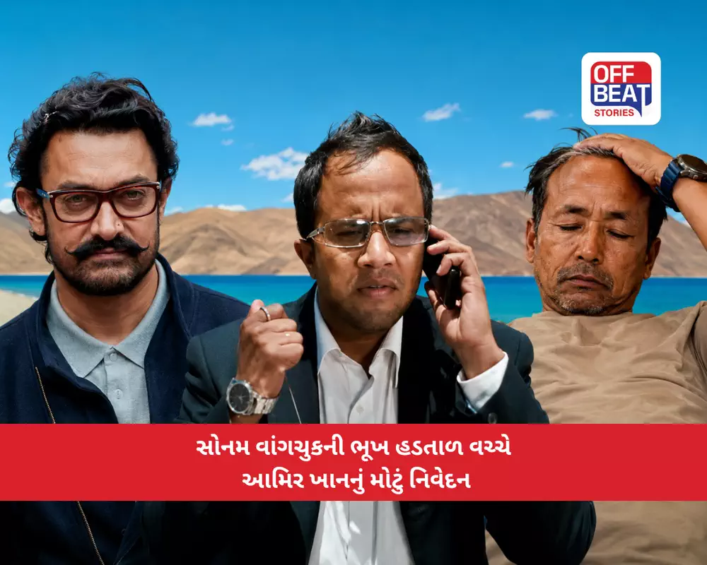 '3 ઇડિયટ્સ'નું 'ફૂન્સુખ વાંગડુ' પાત્ર સોનમ વાંગચુક પર આધારિત નહોતું'