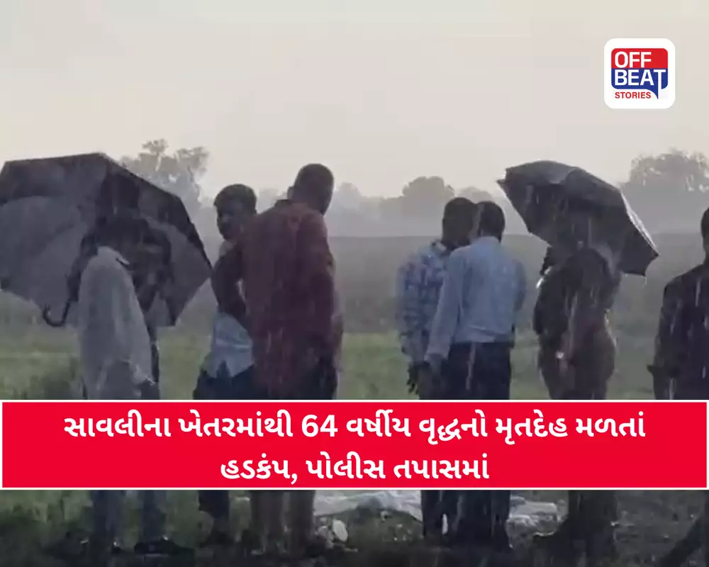 વડોદરાના સાવલીમાં ખેતરમાં મળી આવ્યો વૃદ્ધનો મૃતદેહ
