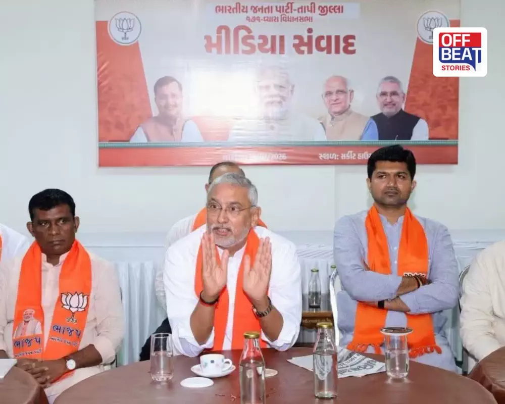 ભાજપ પ્રદેશ અધ્યક્ષે લીધી વ્યારાની મુલાકાતે