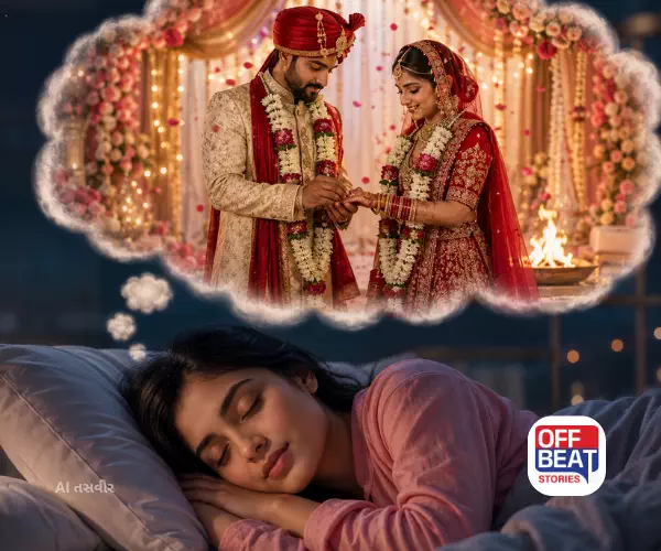 સપનામાં પોતાના જ લગ્ન જોવાનો અર્થ શું?