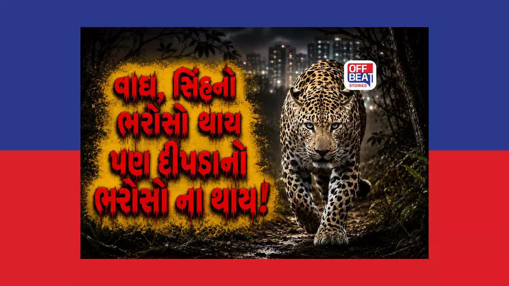 એક સમયે વાઘ, સિંહનો ભરોસો થાય પણ દીપડાનો ભરોસો ના થાય!