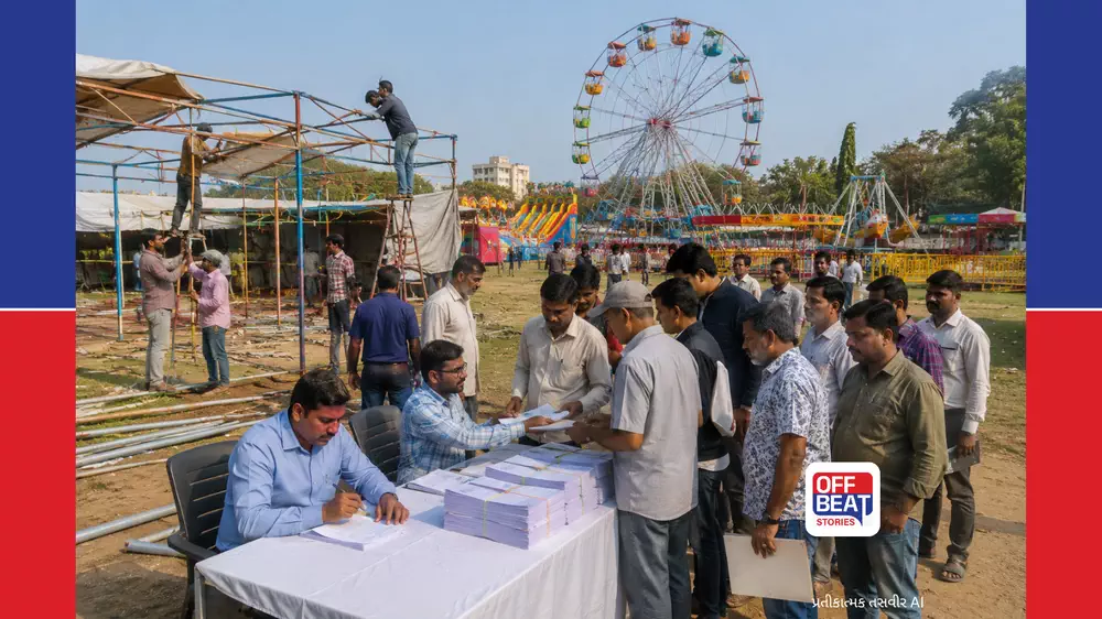 રાજકોટ જન્માષ્ટમી લોકમેળાની તૈયારીઓ તેજ