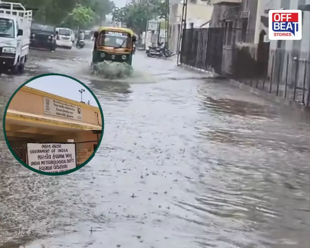 સુરેન્દ્રનગરમાં મેઘરાજાની ધમાકેદાર એન્ટ્રી