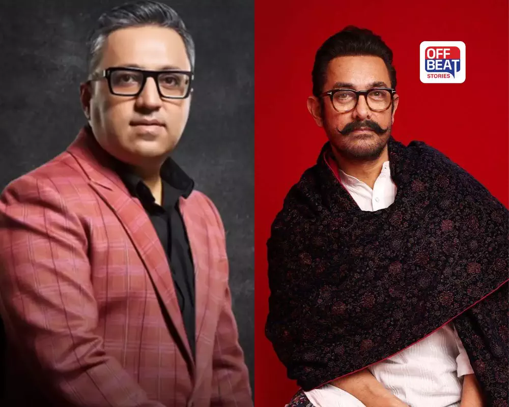 Aamir Khan and Ashneer Grover as reports claim the actor has exited the upcoming biopic