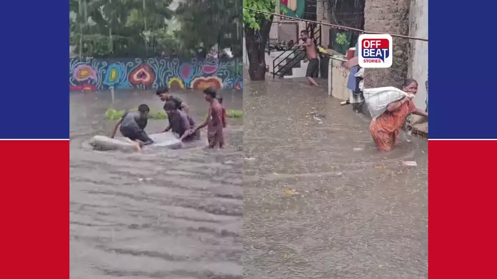 અમદાવાદમાં તૂટી પડ્યો વરસાદ, ઠેર-ઠેર પાણી ભરાતા ટ્રાફિકજામ