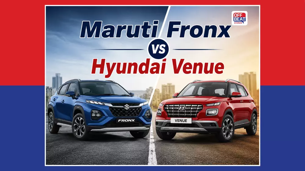 Maruti Fronx vs Hyundai Venue