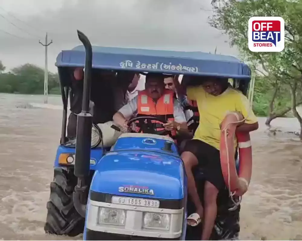 ભરૂચ: પૂરગ્રસ્ત વિસ્તારની મુલાકાતે મંત્રી ઈશ્વરસિંહ પટેલ
