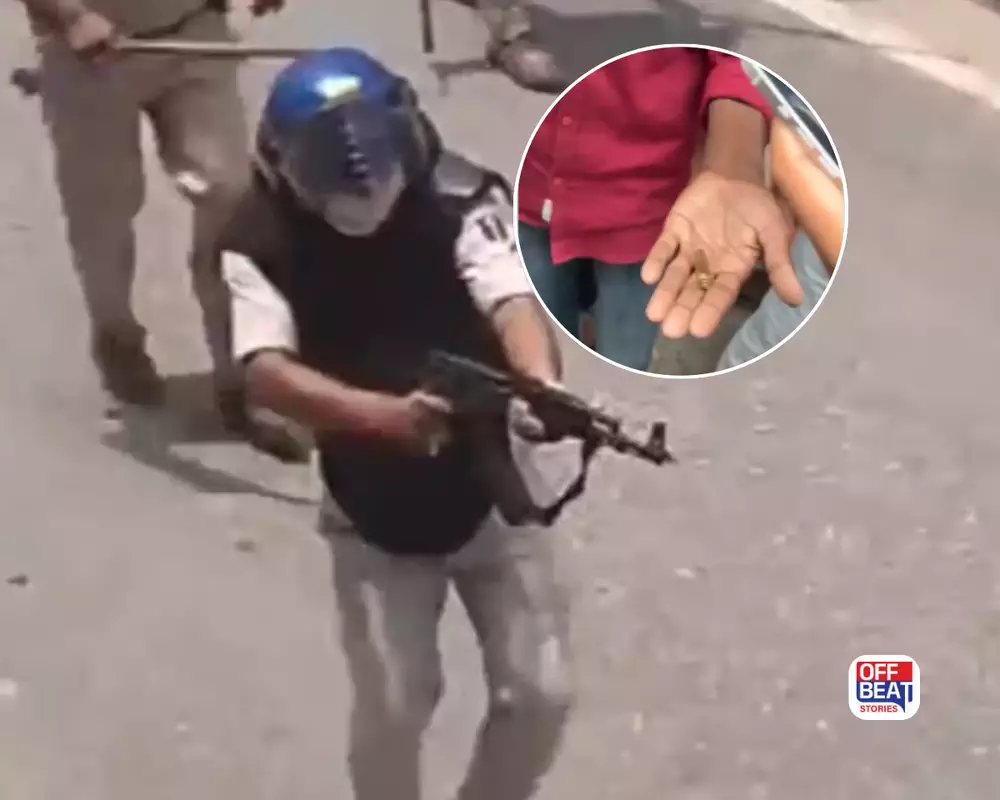 વિદ્યાર્થીઓ પર AK-47થી ફાયરિંગ કરનાર પોલીસ જવાન સસ્પેન્ડ