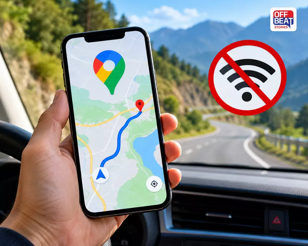 ઈન્ટરનેટ બંધ હોય તો પણ Google Maps બતાવશે રસ્તો: લાંબી રોડ ટ્રિપ પર જતાં પહેલાં કરી લો આ સેટિંગ