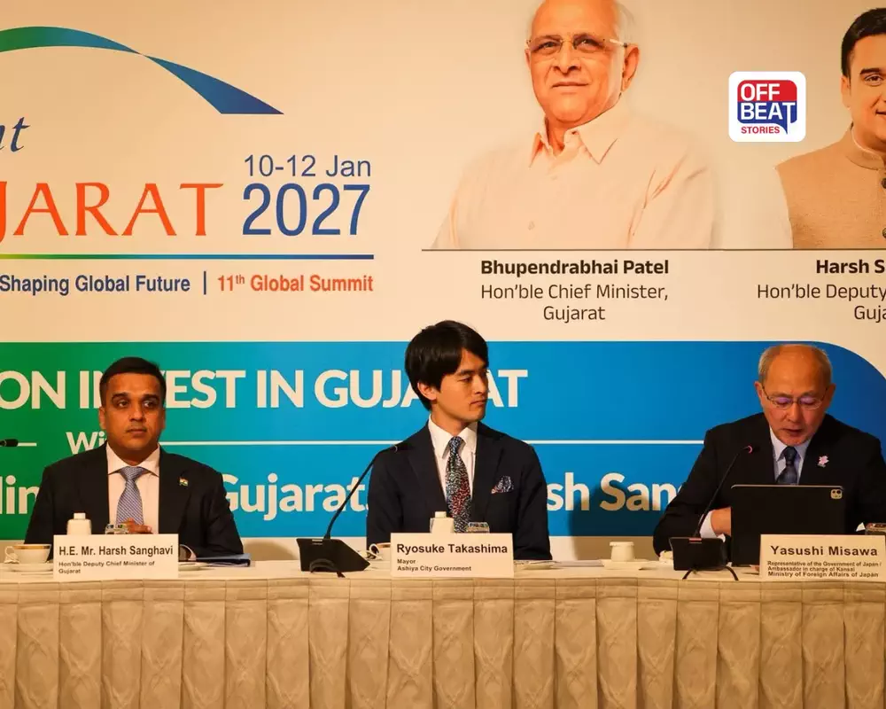 ‘ગુજરાત એટલે સ્પીડ, સ્કેલ અને સ્ટેબિલિટી’: વાયબ્રન્ટ ગુજરાત 2027 પહેલાં જાપાનના ઉદ્યોગપતિઓ સમક્ષ હર્ષ સંઘવીએ રજૂ કરી ગુજરાતની તકો
