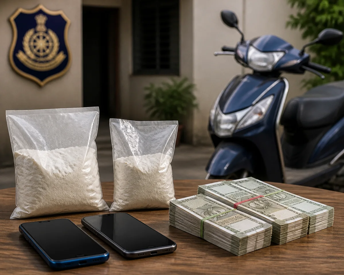 બાપુનગરમાંથી ₹24.82 લાખનું હેરોઈન જપ્ત: બે શખસની ધરપકડ; સાંચોર સુધી પહોંચ્યા તપાસના તાર
