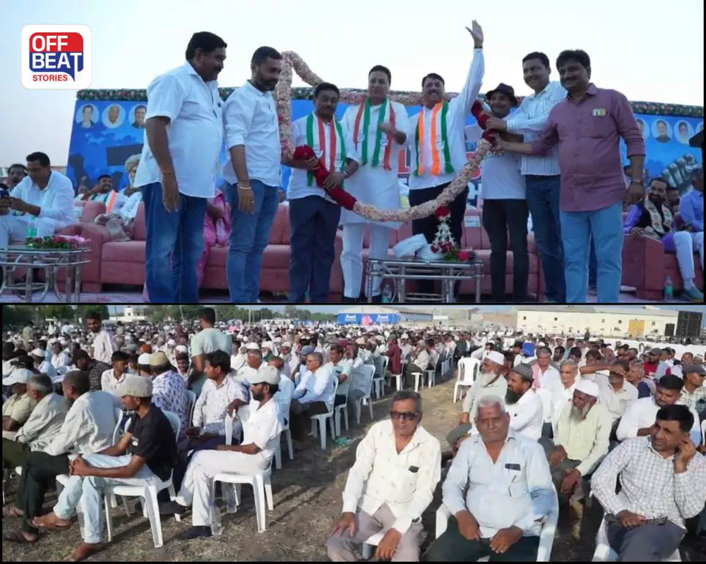 મોરબીમાં કોંગ્રેસની 'ખેડૂત આક્રોશ મહાસભા': સૌરાષ્ટ્ર-કચ્છને તાત્કાલિક દુષ્કાળગ્રસ્ત જાહેર કરવા માંગ, હજારો ખેડૂતો ઉમટ્યા