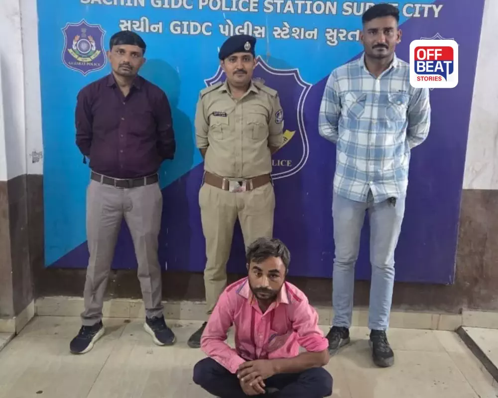 સુરત સચિન GIDCમાં 8 વર્ષની બાળકી સાથે દુષ્કર્મનો આરોપ: CCTVના આધારે આરોપી ઝડપાયો