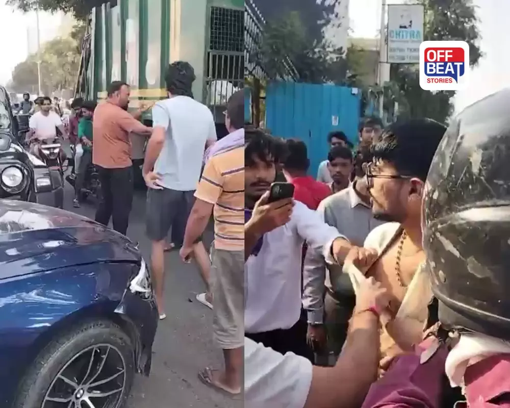 અમદાવાદના SG હાઈવે પર BMW બેફામ!: એક્ટિવા અને રિક્ષાને ટક્કર મારી ચાલક ફરાર, 2 સગા ભાઈ ઇજાગ્રસ્ત