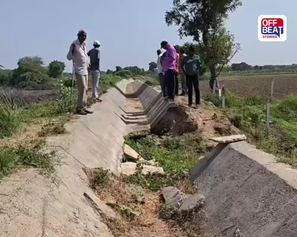 એક વર્ષથી તૂટેલી કેનાલ, શિયાળુ પાક પર સંકટ!: બહુચરાજીના શંખલપુરના ખેડૂતોની તાત્કાલિક સમારકામની માગ