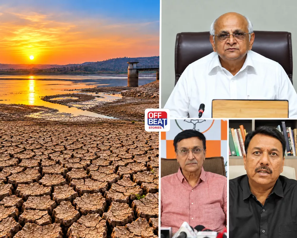 4 જિલ્લા દુષ્કાળ ગ્રસ્ત જાહેર કરાયા બાદ કોંગ્રેસે ઉઠાવ્યા સવાલ: ખેડૂતોને મળવા પાત્ર રકમ ઓછી હોવાનું જણાવાયું