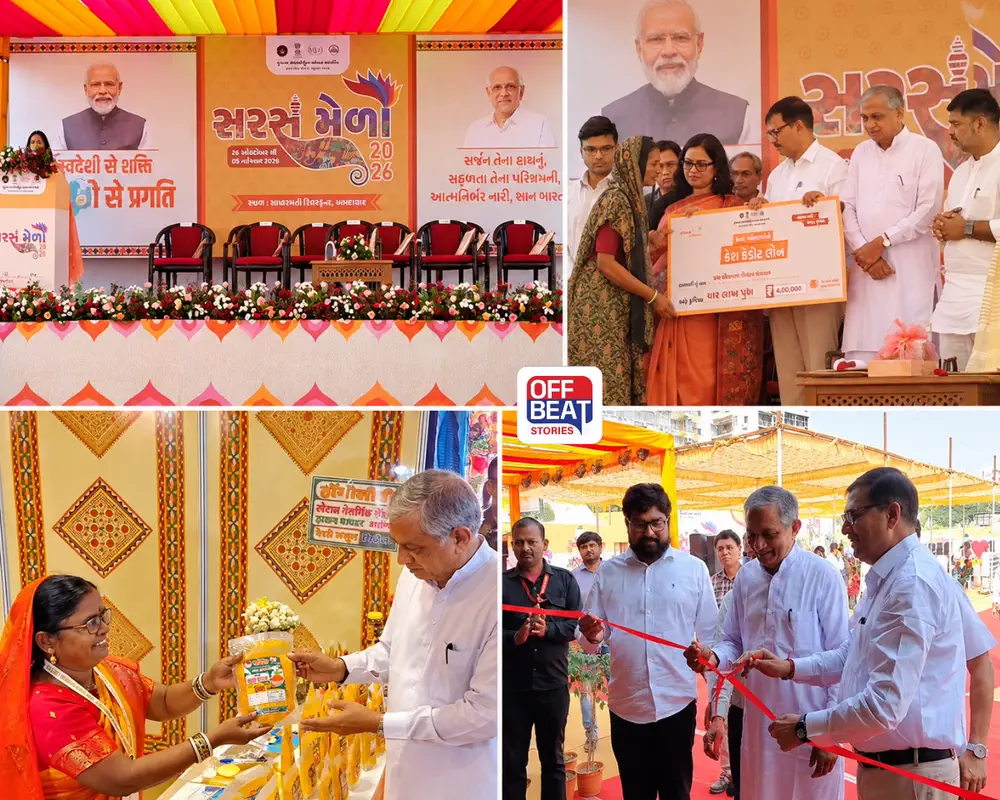 અમદાવાદમાં આજથી રાષ્ટ્રીય સરસ મેળો શરૂ: 15 રાજ્યોની મહિલાઓનાં ઉત્પાદનો એક જ સ્થળે