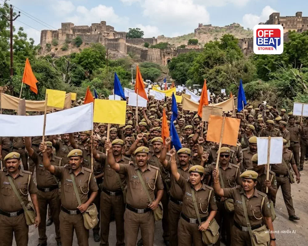 જૂનાગઢમાં વનકર્મીઓનું આંદોલન તેજ: 500થી વધુ કર્મચારીઓ માસ CL પર; આવતીકાલથી હડતાળની ચીમકી