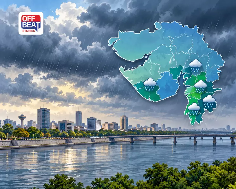 ગુજરાતમાં 29-30 ઑક્ટોબરે માવઠાની શક્યતા: જાણો કયા જિલ્લાઓમાં પડી શકે વરસાદ