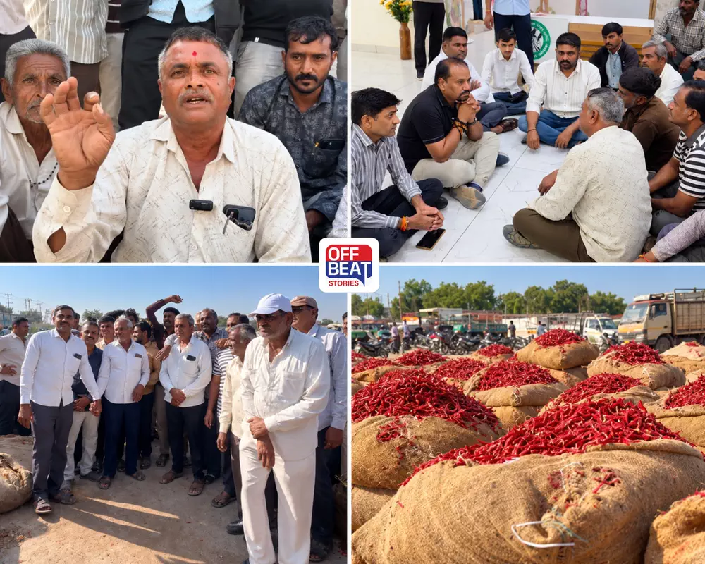 મરચાંની 700 ભારીની હરાજી અટકી: રાજકોટનાં ગોંડલ યાર્ડમાં ખેડૂતો રોષે ભરાયા?