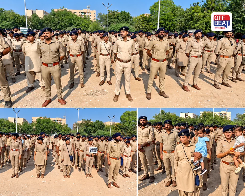 ગાંધીનગરમાં વનરક્ષકોનો વિરોધ યથાવત: ગ્રેડ પે-પ્રમોશન સહિતની માગો પર લેખિત ખાતરી નહીં મળતાં કર્મચારીઓ અડગ, હવે આંદોલનનો નવો કાર્યક્રમ