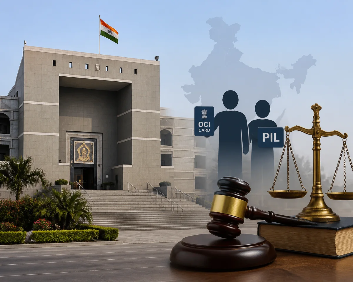 OCI કાર્ડધારક ભારતીય નાગરિકો માટે PIL કરી શકે કે નહીં?: ગુજરાત હાઈકોર્ટે સરકાર પાસે માગ્યો જવાબ