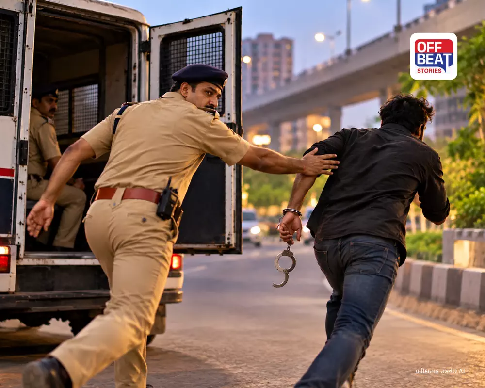 અમદાવાદમાં પોલીસ જાપ્તામાંથી દુષ્કર્મનો આરોપી ફરાર: સંબંધી ASI સામે ગુનો નોંધાયો