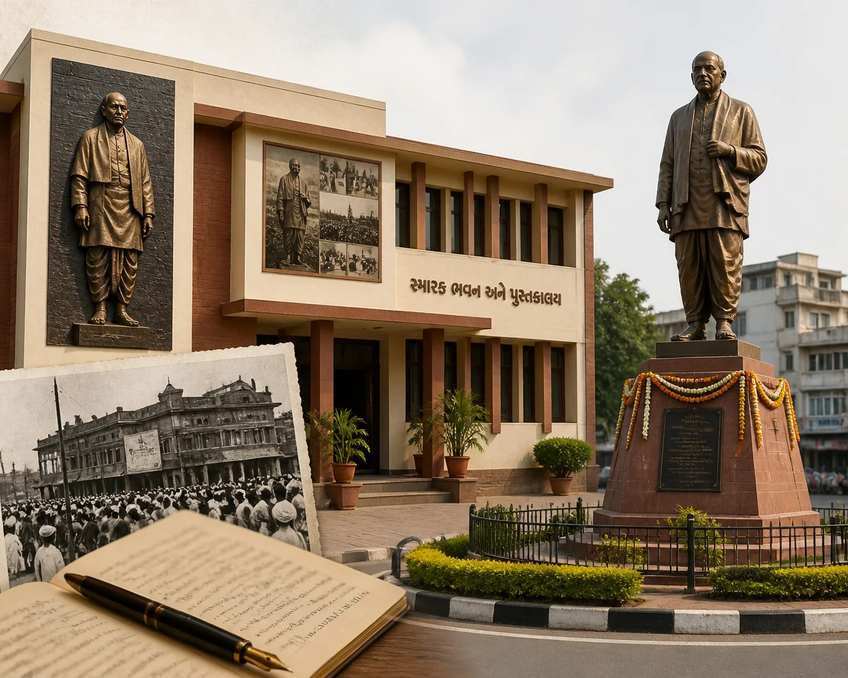 રાજકોટના 1938ના સત્યાગ્રહમાં સરદાર પટેલની ઐતિહાસિક ભૂમિકા: જવાબદાર શાસનની માગથી લઈને સ્મારક ભવન અને પ્રતિમા સુધીની યાદો